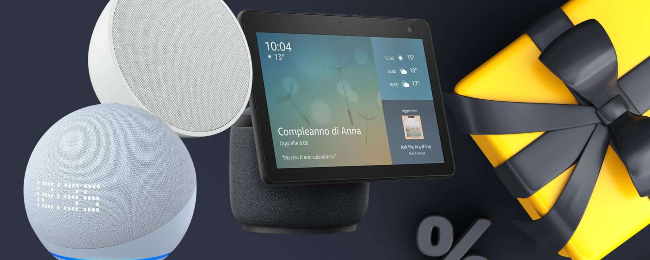 Amazon è FUORI CONTROLLO: sta svendendo i suoi dispositivi, sconti fino al 69% Amazon è FUORI CONTROLLO: sta svendendo i suoi dispositivi, sconti fino al 69%