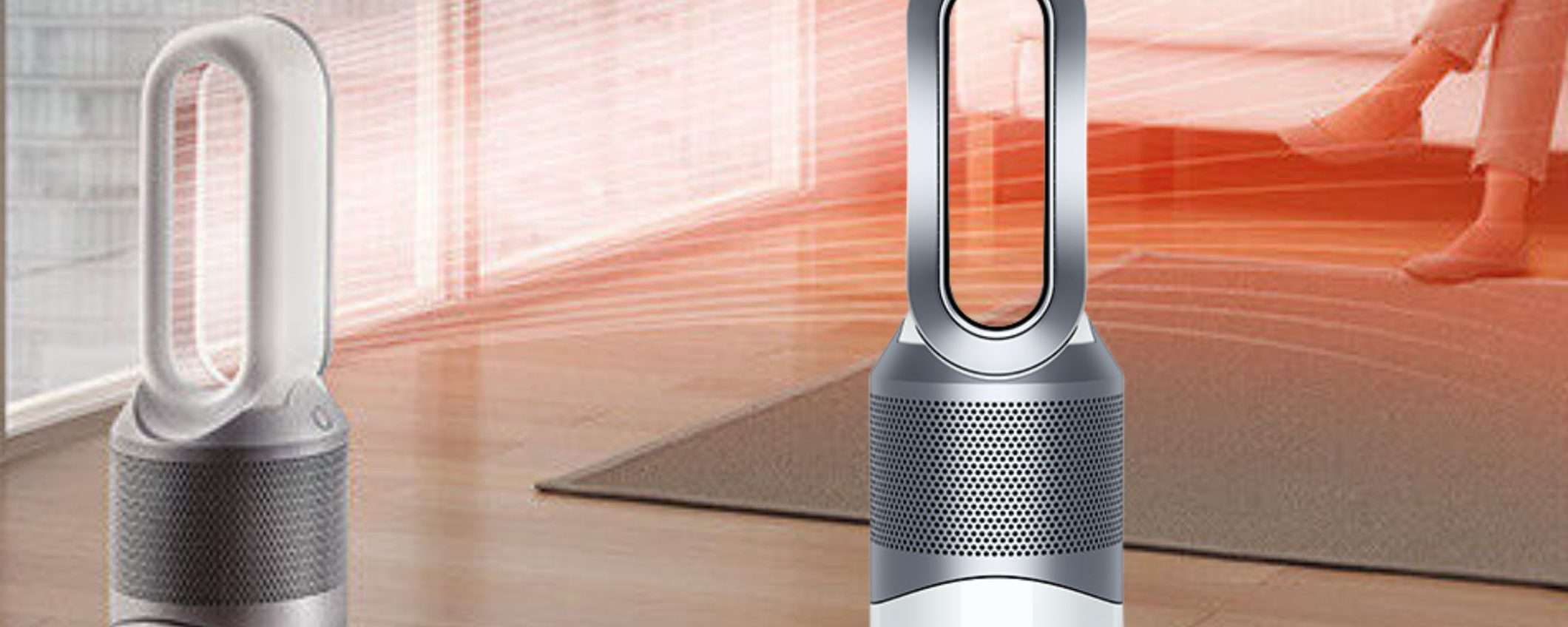 Dyson Pure Hot+Cool con 110€ di sconto è FOLLIA: purifica l'aria e riscalda