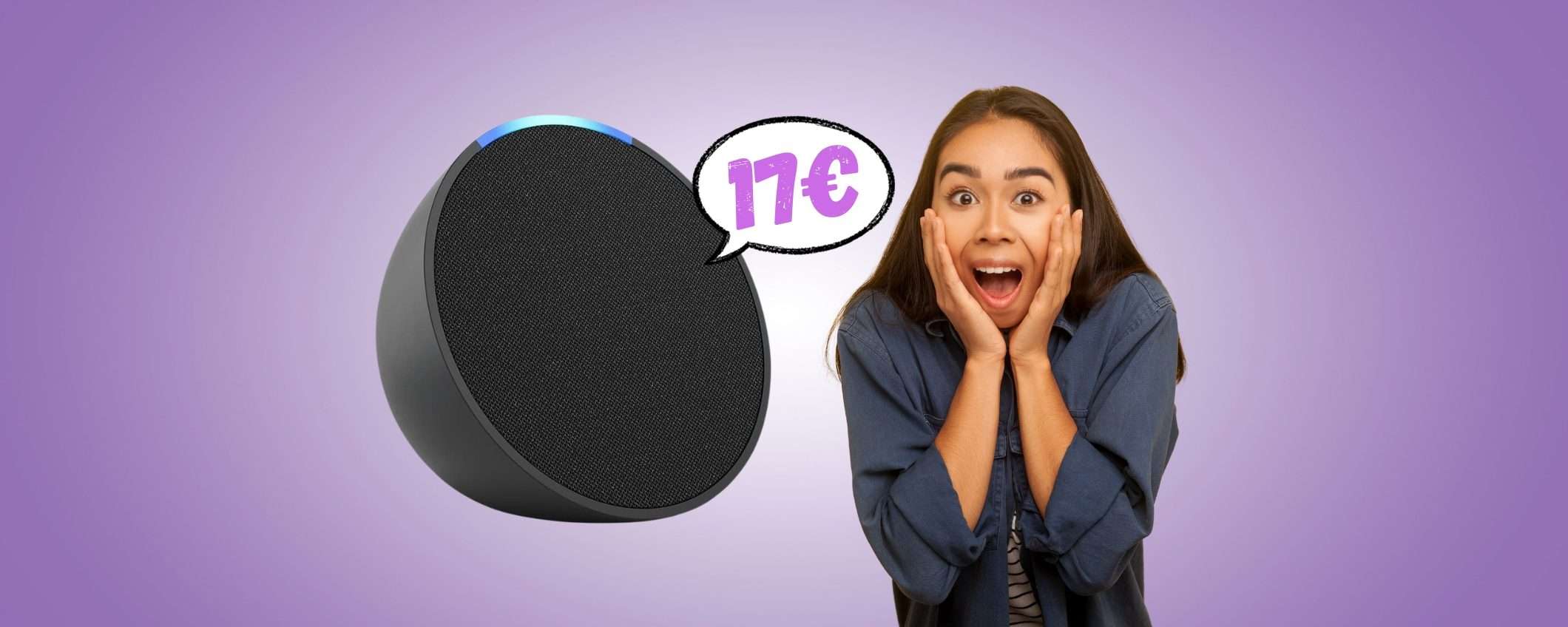 Echo Pop in SCONTO GIGANTE su Amazon, ora tuo a 17€ (-69%) Echo Pop in SCONTO GIGANTE su Amazon, ora tuo a 17€ (-69%)