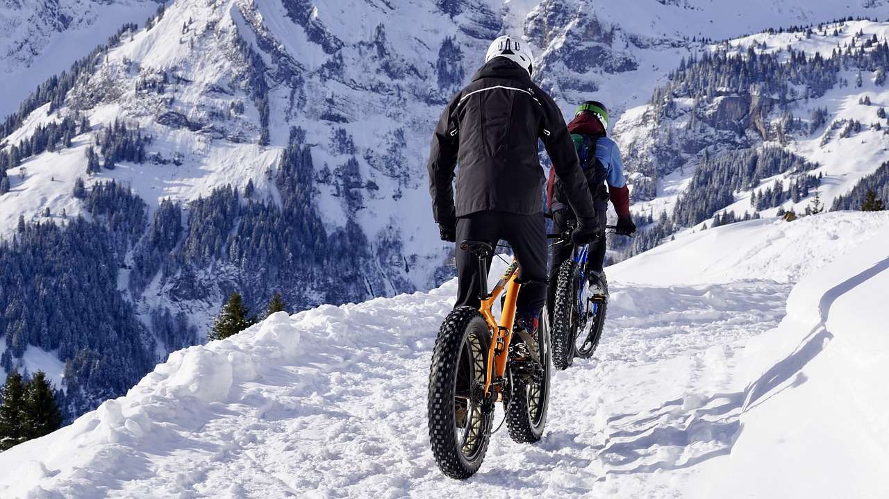fat bike elettrica in montagna