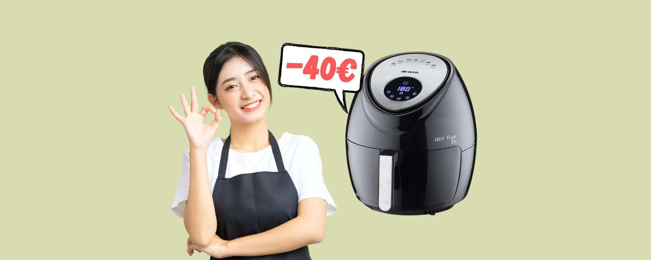 Friggitrice ad aria Ariete XXL a PREZZO ASSURDO (-40€) Friggitrice ad aria Ariete XXL a PREZZO ASSURDO (-40€)
