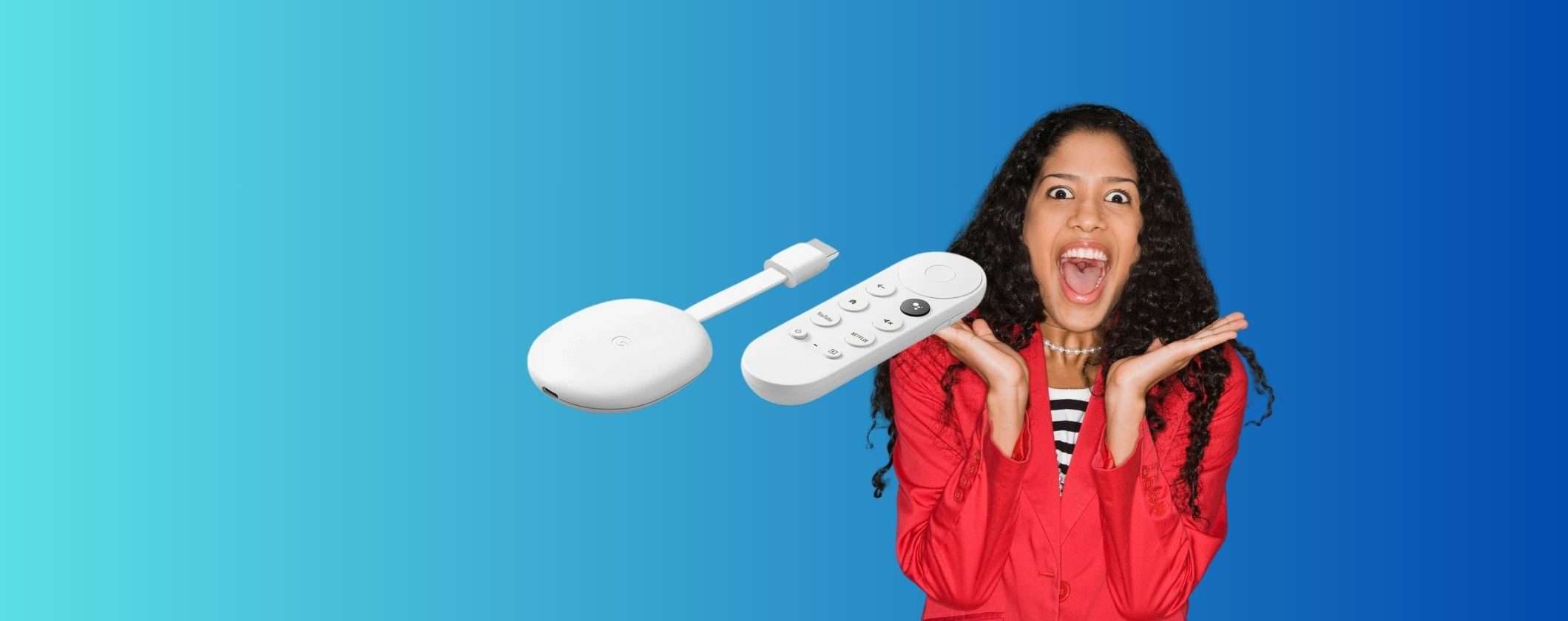 Google Chromecast con TV a un prezzo shock su Unieuro Google Chromecast con TV a un prezzo shock su Unieuro