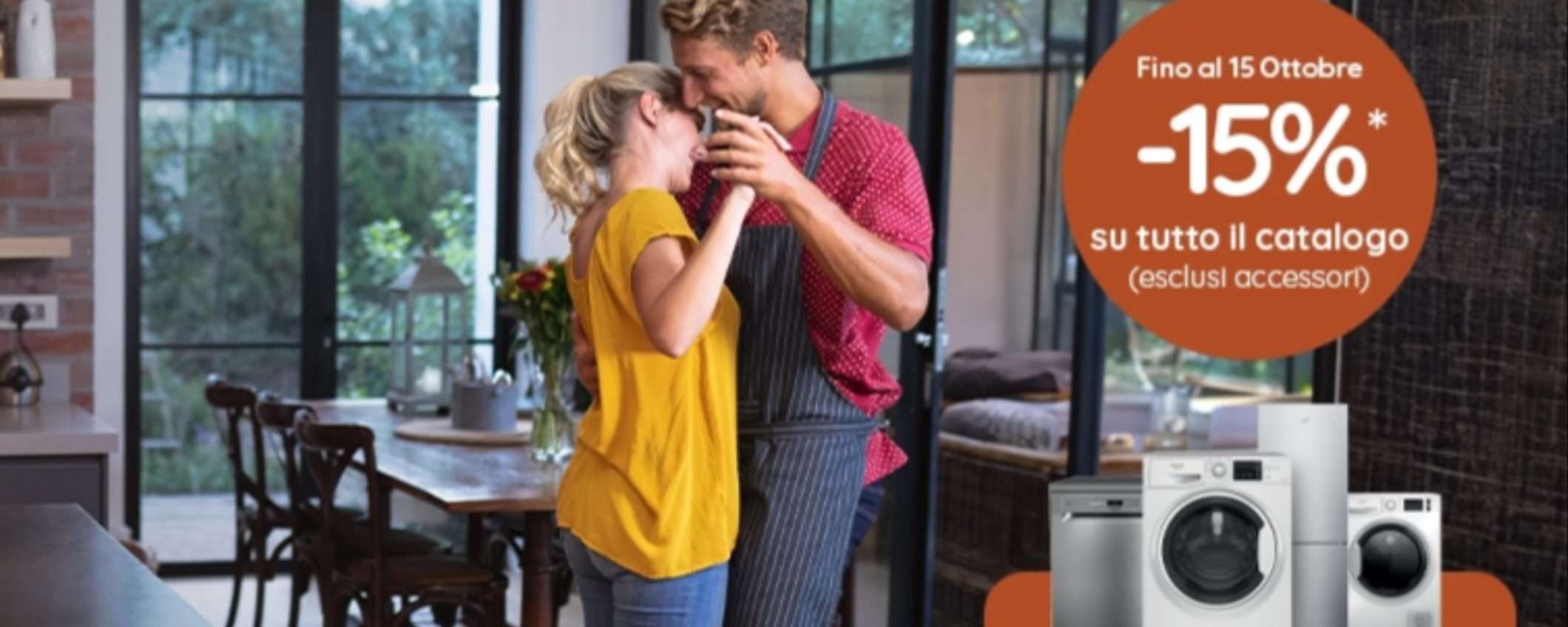 Con questa COMBO di prodotti Hotpoint ottieni il 15% di sconto Con questa COMBO di prodotti Hotpoint ottieni il 15% di sconto