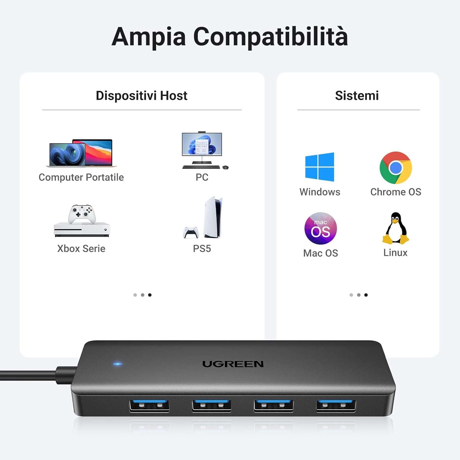 hub-usb-veloce-4-porte-prezzo-shock-amazon-9e-compatibile