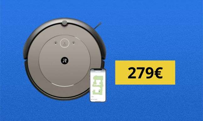 iRobot Roomba i1152 in offerta a 279€: pulire casa diventa un gioco da ragazzi iRobot Roomba i1152 in offerta a 279€: pulire casa diventa un gioco da ragazzi