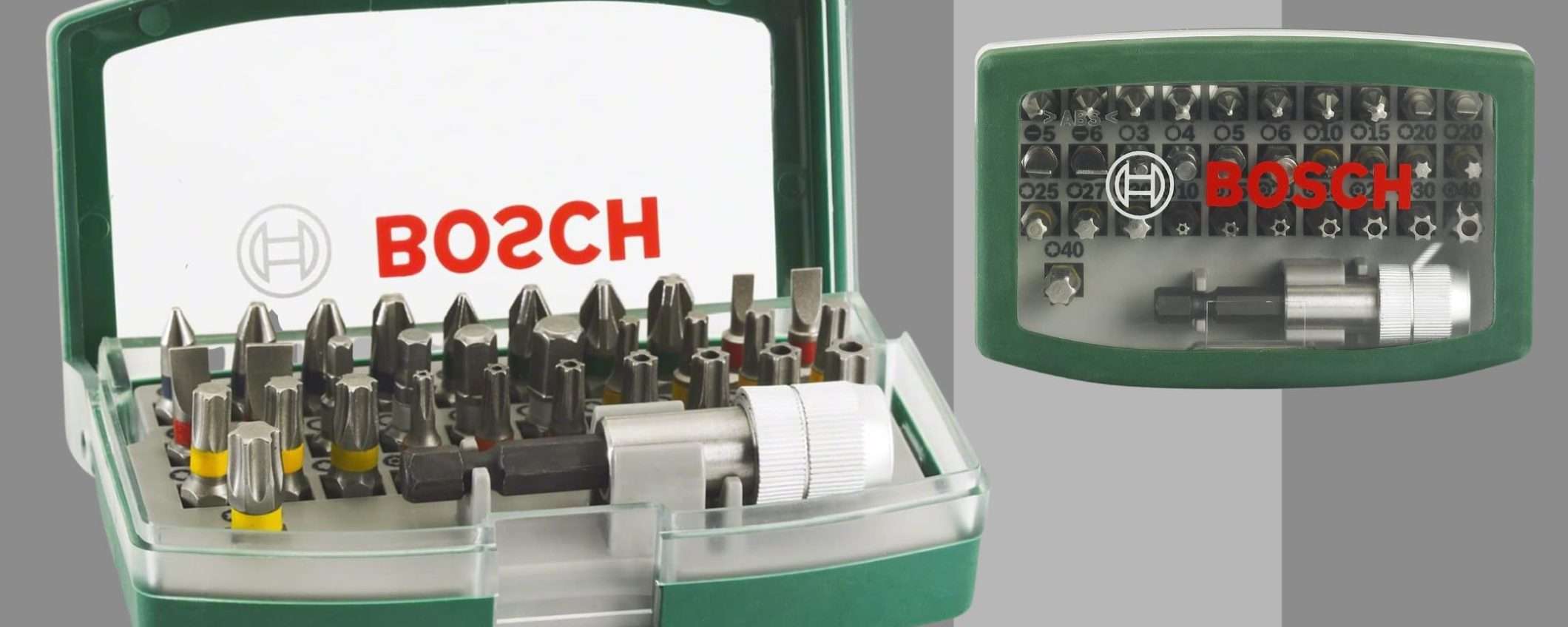 Kit Bosch 32 in 1 a prezzo BOMBA su Amazon: promo limitatissima (13€) Kit Bosch 32 in 1 a prezzo BOMBA su Amazon: promo limitatissima (13€)