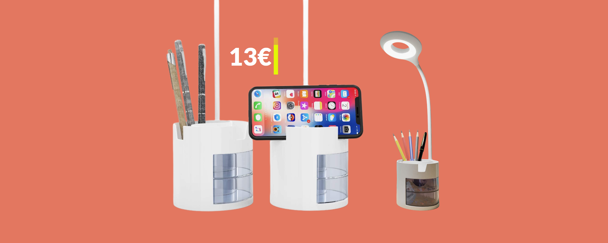 Lampada LED ricaricabile e multiuso: bastano 13€ con 2 SCONTI