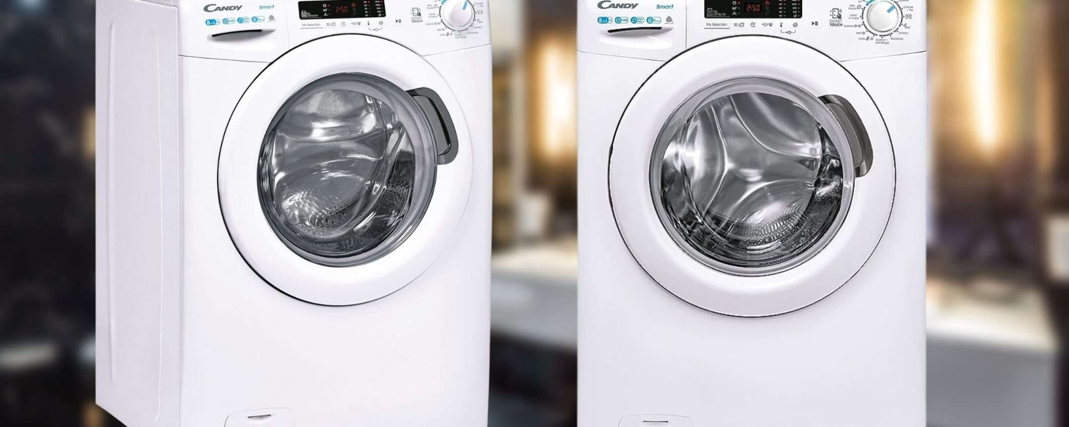Candy: una lavasciuga smart SPETTACOLARE a prezzo RIDICOLO (339€) Candy: una lavasciuga smart SPETTACOLARE a prezzo RIDICOLO (339€)