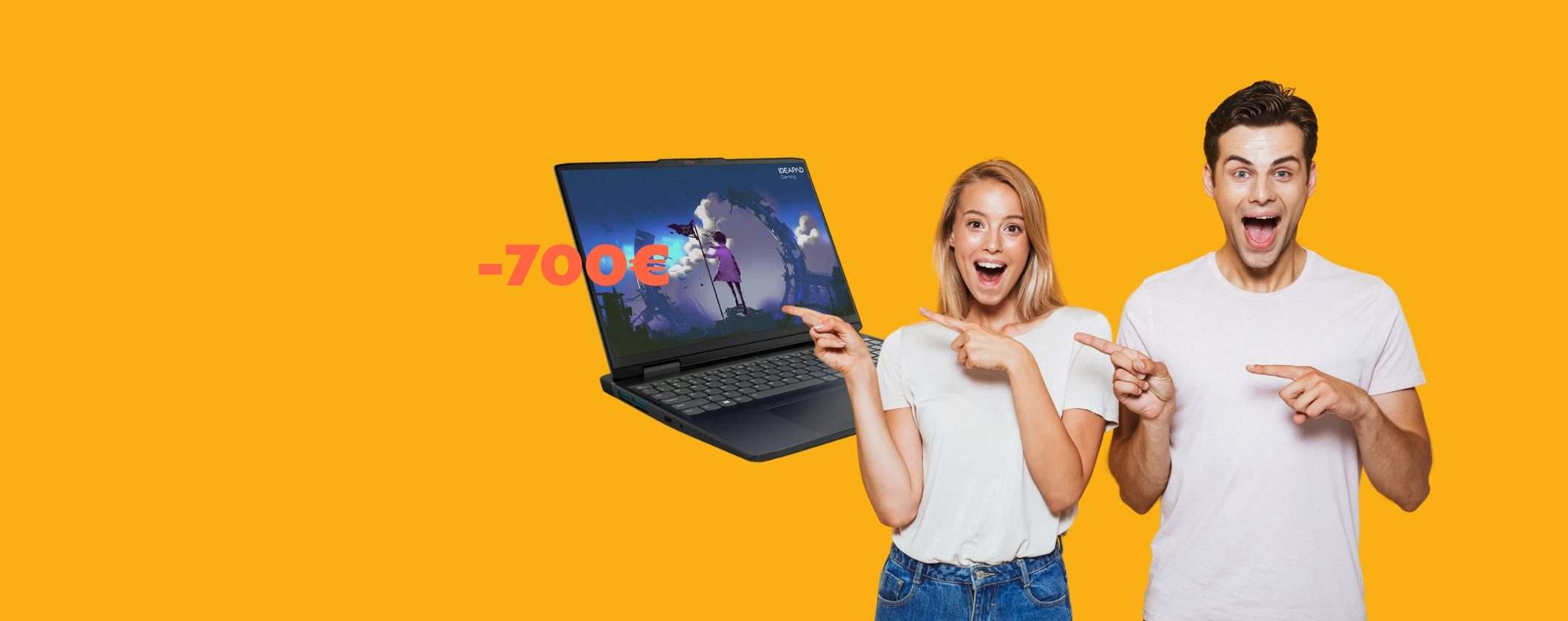 Lenovo IdeaPad Gaming 3: 700€ di SCONTO su Unieuro Lenovo IdeaPad Gaming 3: 700€ di SCONTO su Unieuro