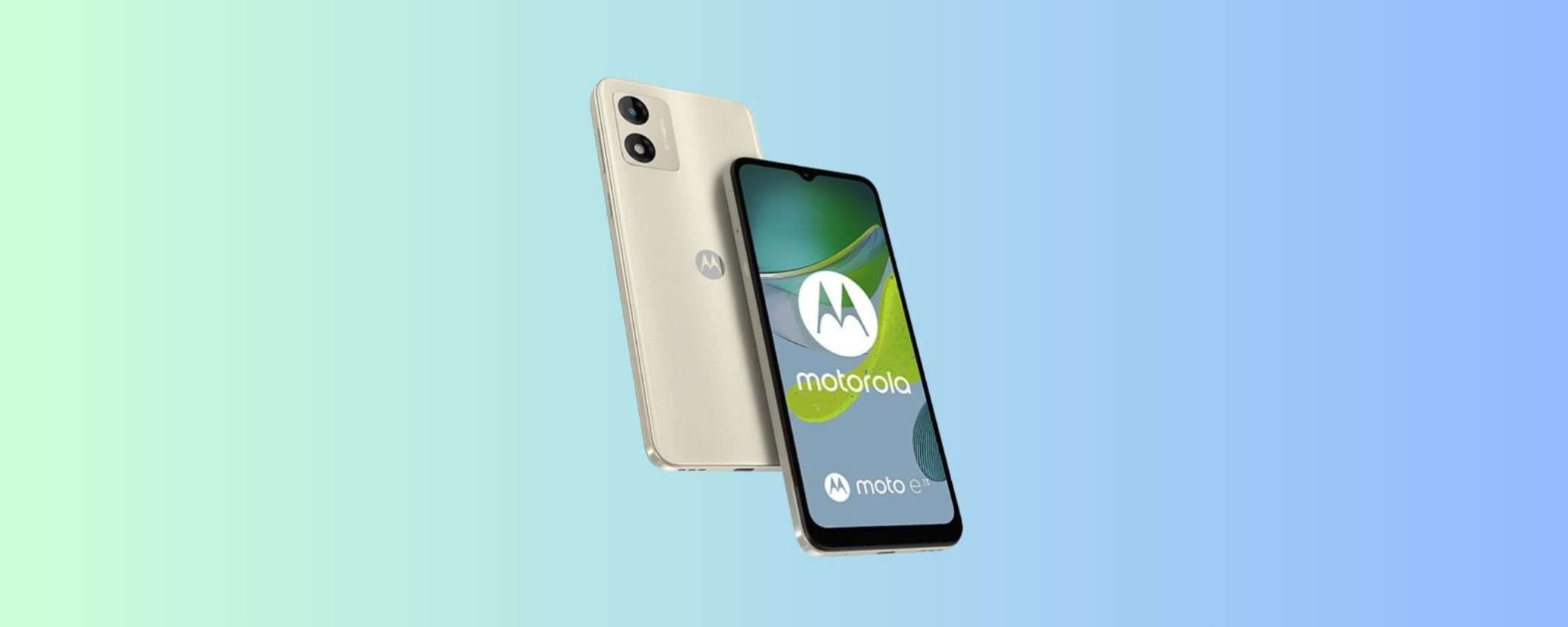 Motorola Moto E13: a QUESTO PREZZO è REGALATO (69€)