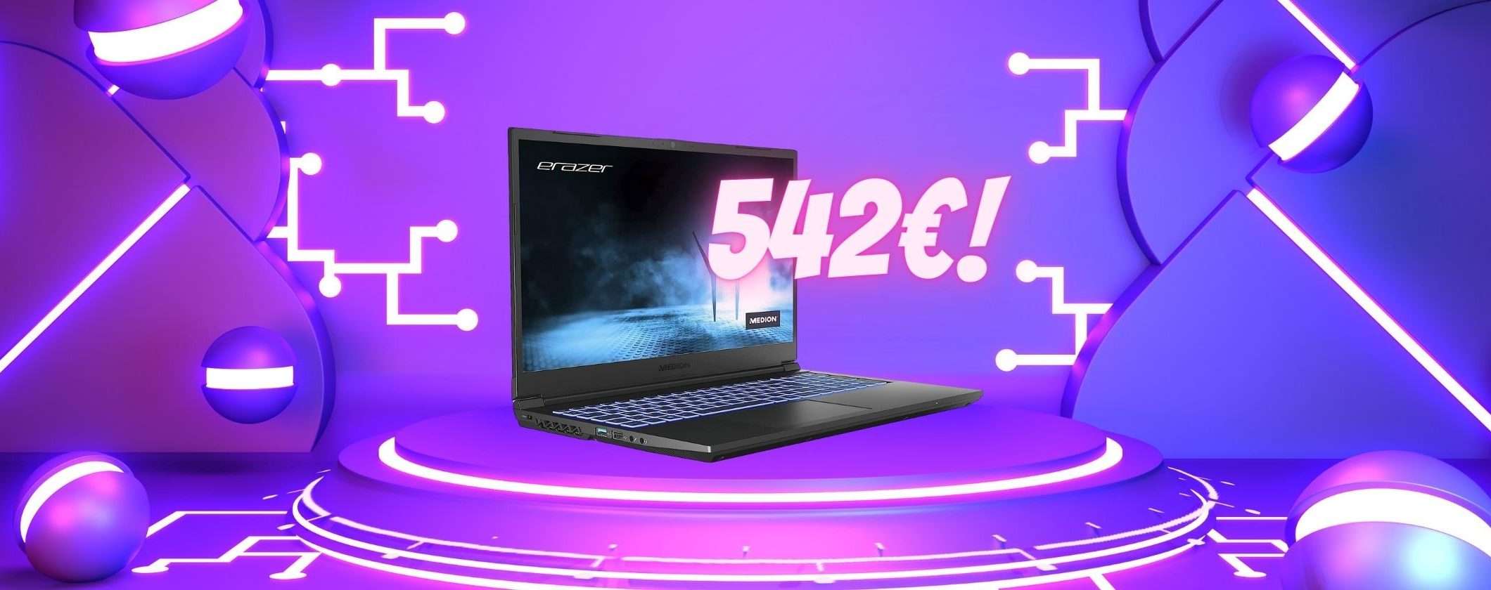 Notebook Gaming RTX 3050 a soli 552€: scopri come averlo Notebook Gaming RTX 3050 a soli 552€: scopri come averlo