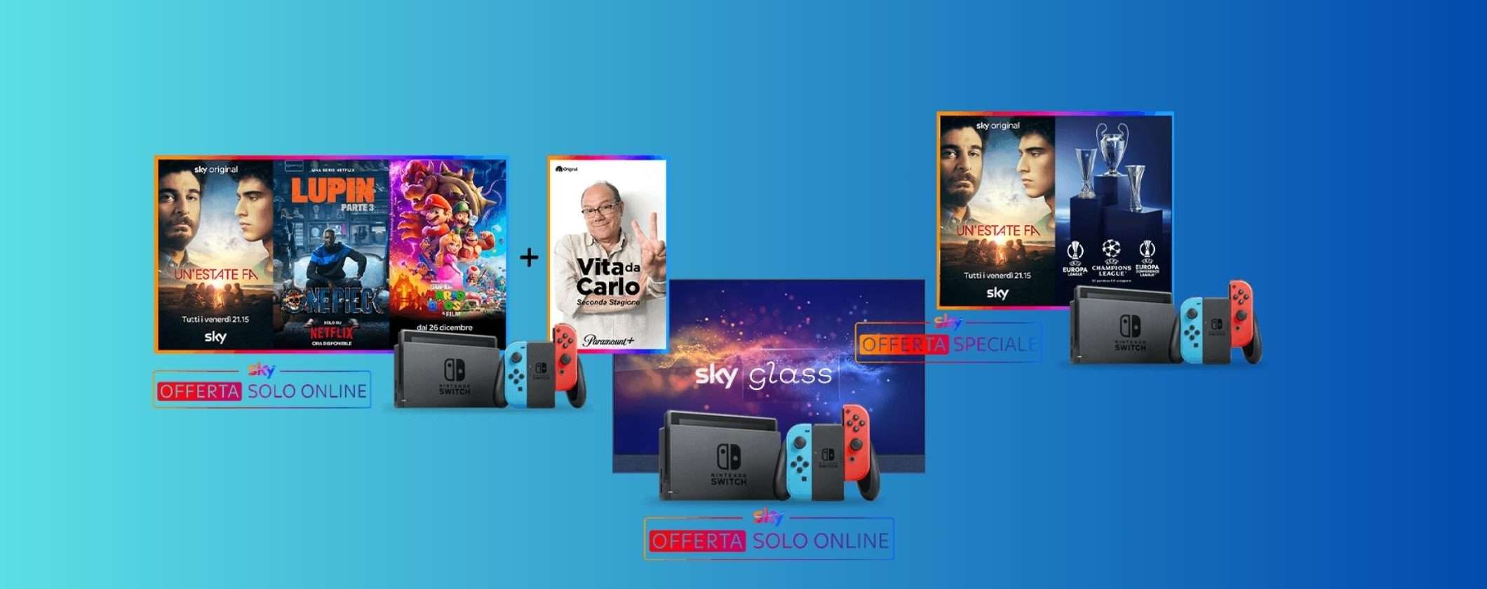 OFFERTA BOMBA Sky: in REGALO una Nintendo Switch GRATIS OFFERTA BOMBA Sky: in REGALO una Nintendo Switch GRATIS