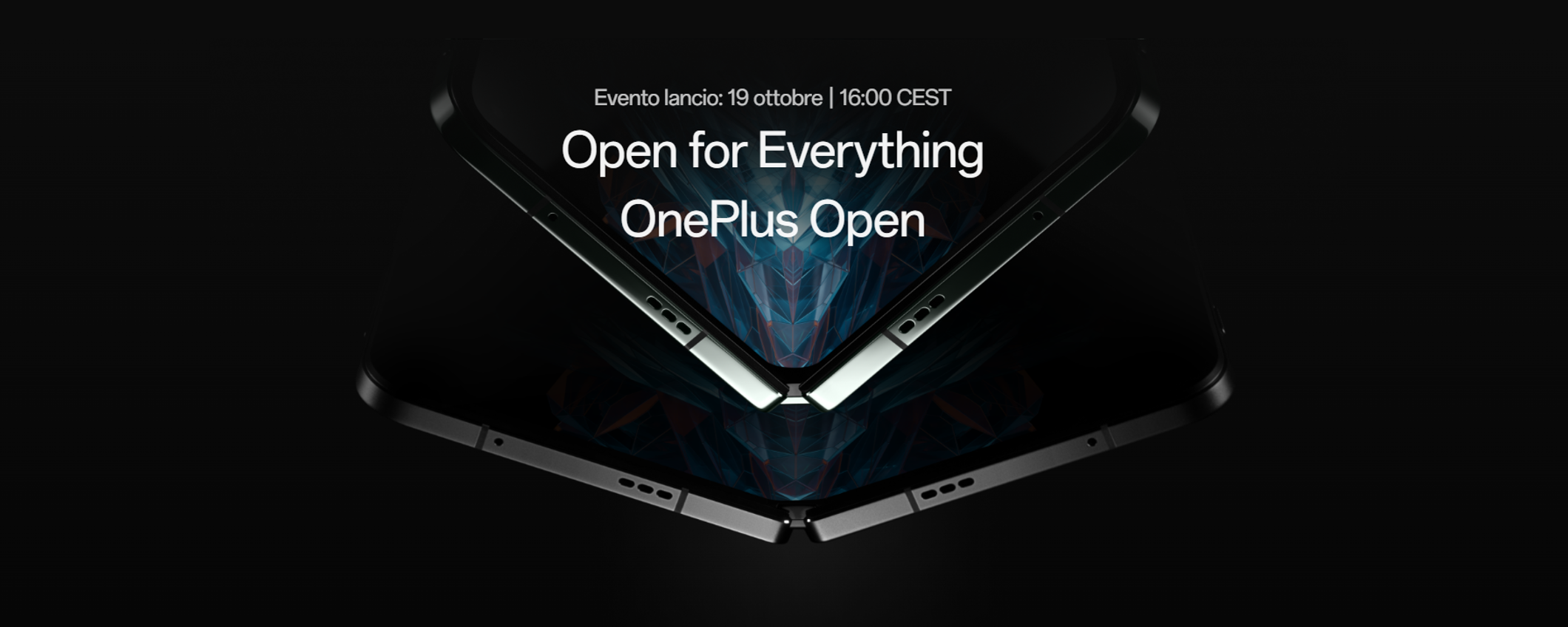 OnePlus Open: a giorni il primo smartphone pieghevole OnePlus OnePlus Open: a giorni il primo smartphone pieghevole OnePlus