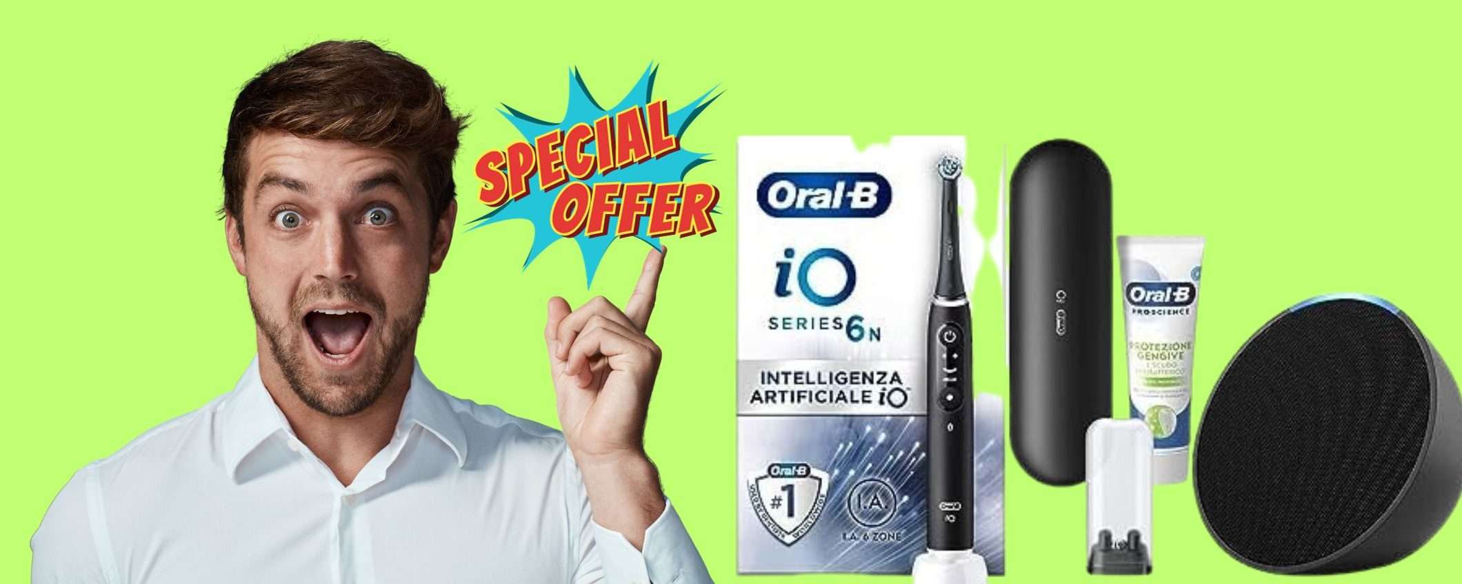 Oral-B iO6 a soli 119,99€ su Amazon: super SCONTO per un sorriso al TOP