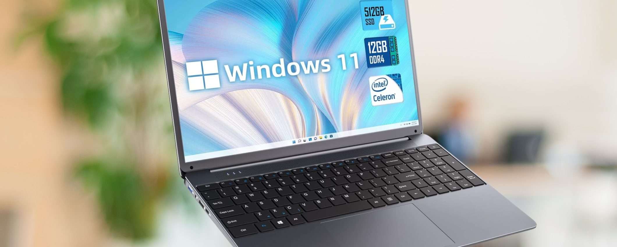 Sconto 71% per questo MOSTRO di PC: RAM 12GB, SSD 512GB e Windows 11 Sconto 71% per questo MOSTRO di PC: RAM 12GB, SSD 512GB e Windows 11
