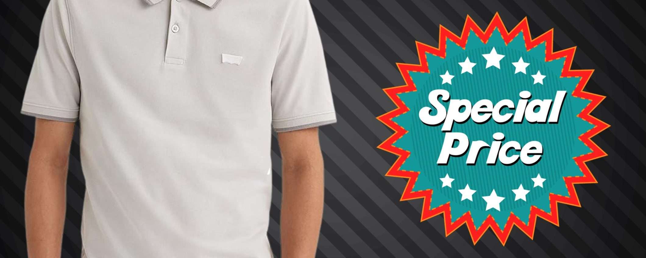 Levi's: polo a 23€ su Amazon, sconti FOLLI inaspettati (sconto 41%) Levi's: polo a 23€ su Amazon, sconti FOLLI inaspettati (sconto 41%)