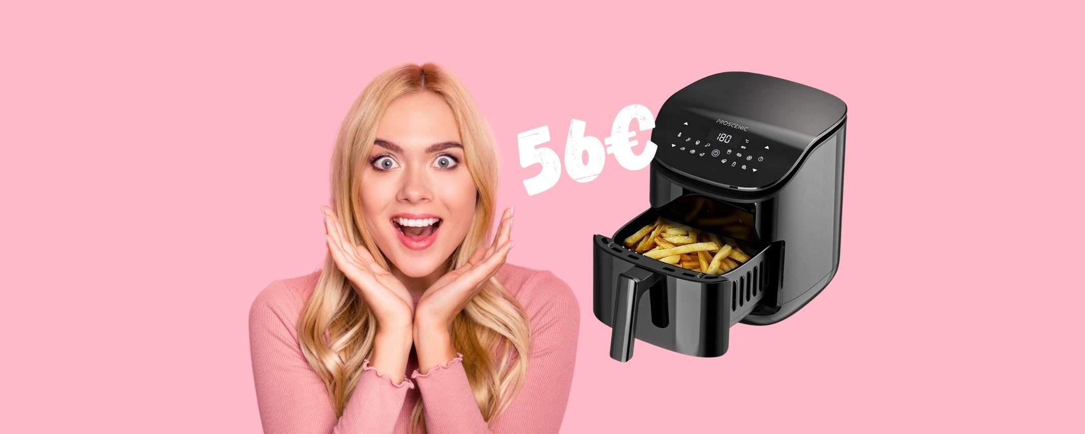 Proscenic T20: la friggitrice ad aria più economica che ci sia (56€) Proscenic T20: la friggitrice ad aria più economica che ci sia (56€)
