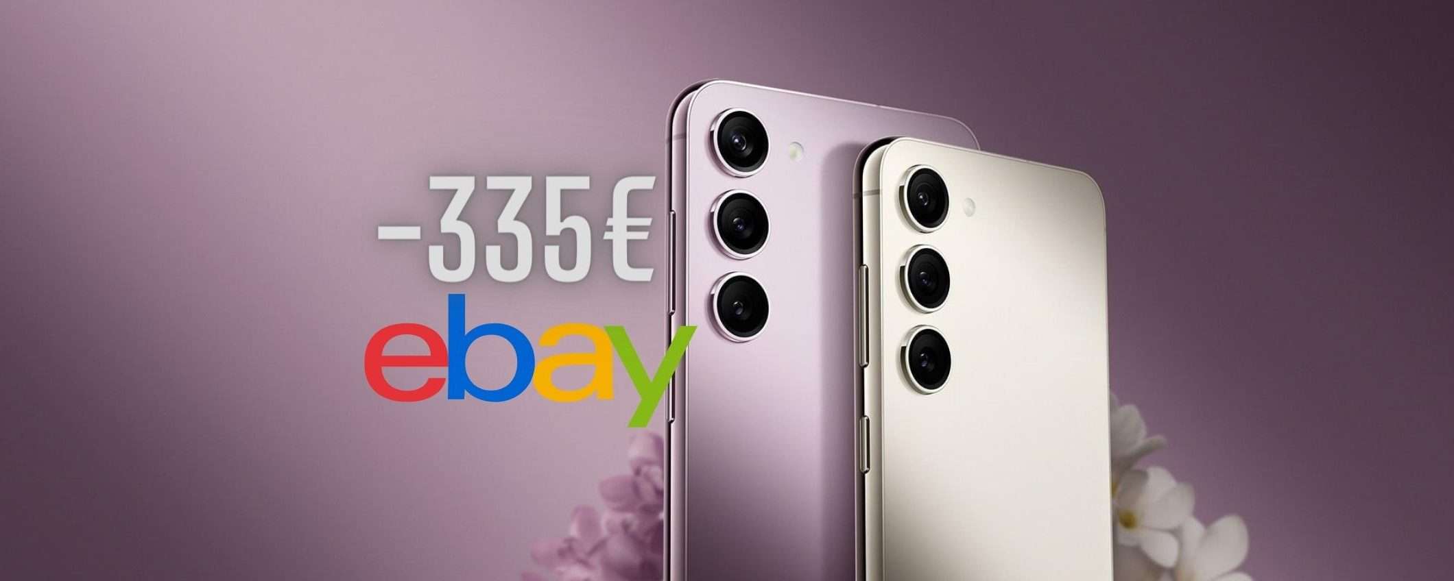 Samsung Galaxy S23 in SCONTO di 335€ su eBay, INCREDIBILE Samsung Galaxy S23 in SCONTO di 335€ su eBay, INCREDIBILE