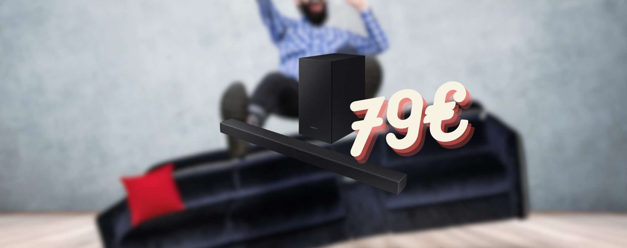 Samsung Soundbar 150W con subwoofer a 79€: regalo Unieuro Samsung Soundbar 150W con subwoofer a 79€: regalo Unieuro