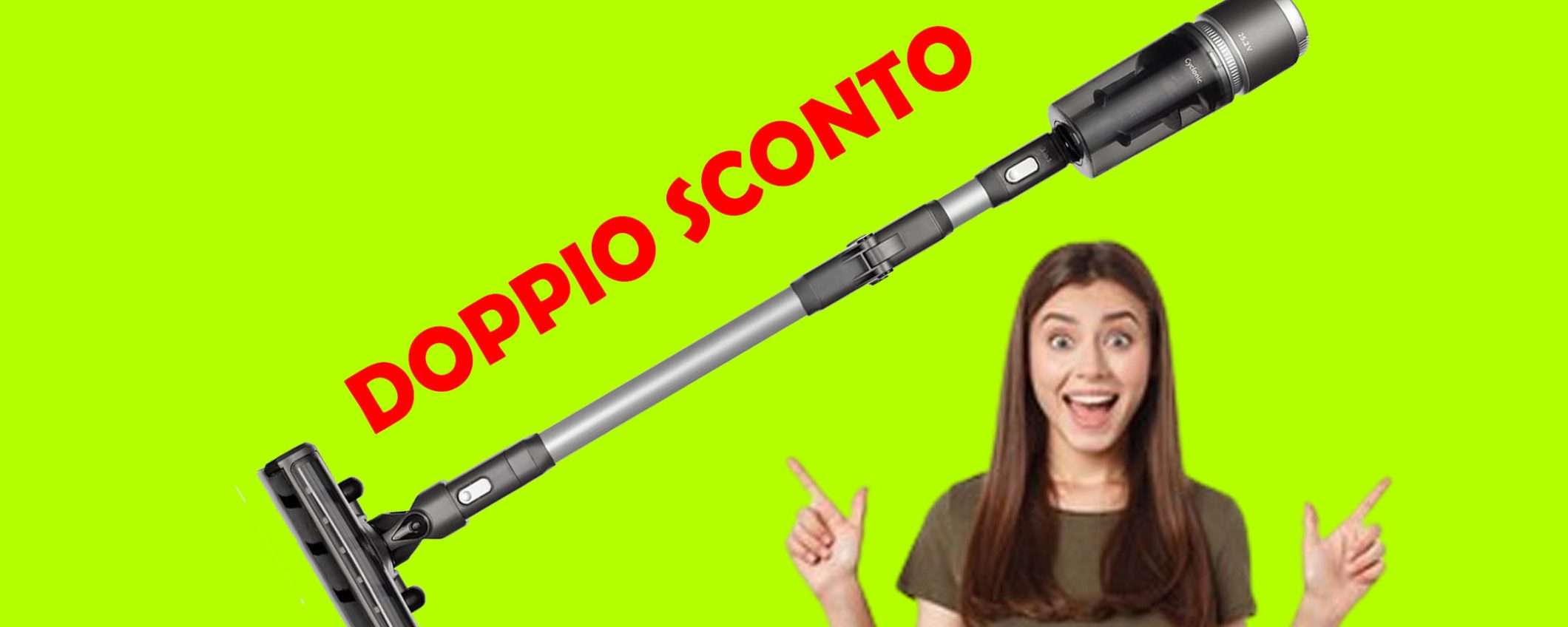 Scopa elettrica Hisense senza fili 3 in 1: oggi in MEGA SCONTO Scopa elettrica Hisense senza fili 3 in 1: oggi in MEGA SCONTO