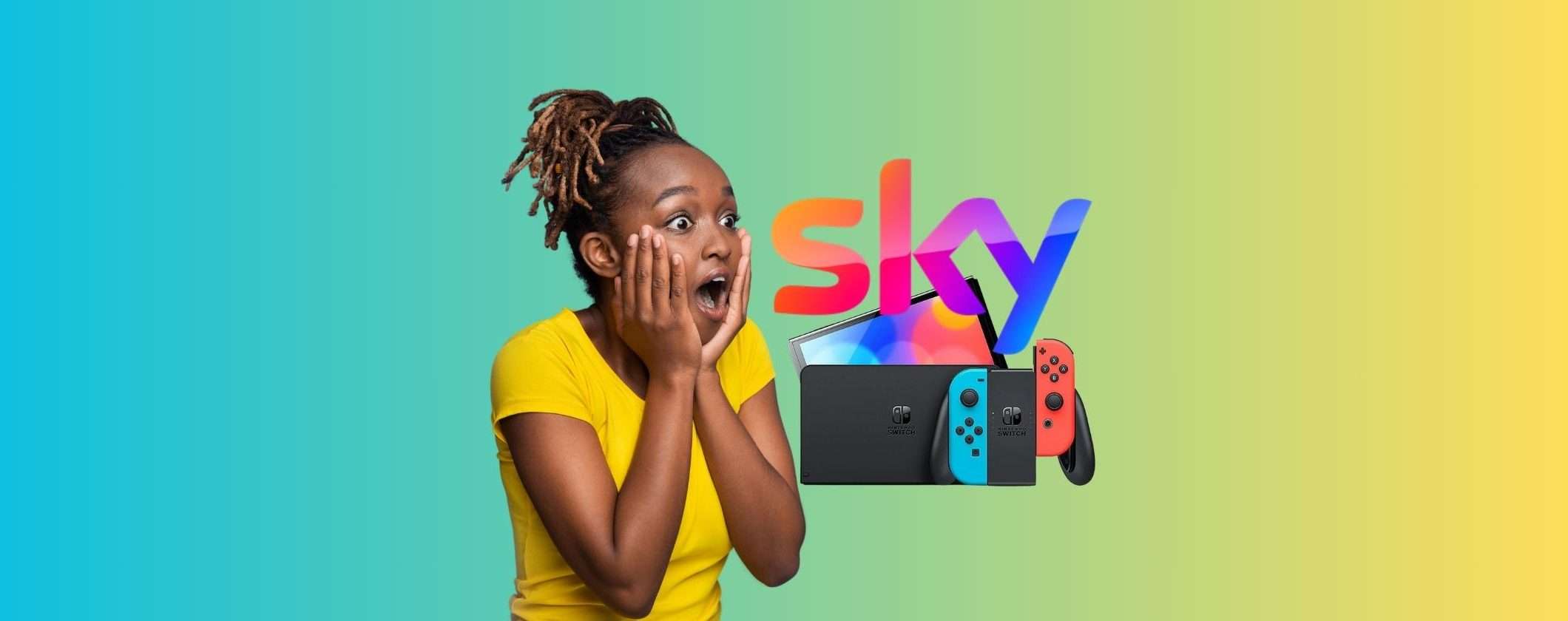 Sky: 3 OFFERTE BOMBA ti aspettano con Nintendo Switch gratis Sky: 3 OFFERTE BOMBA ti aspettano con Nintendo Switch gratis