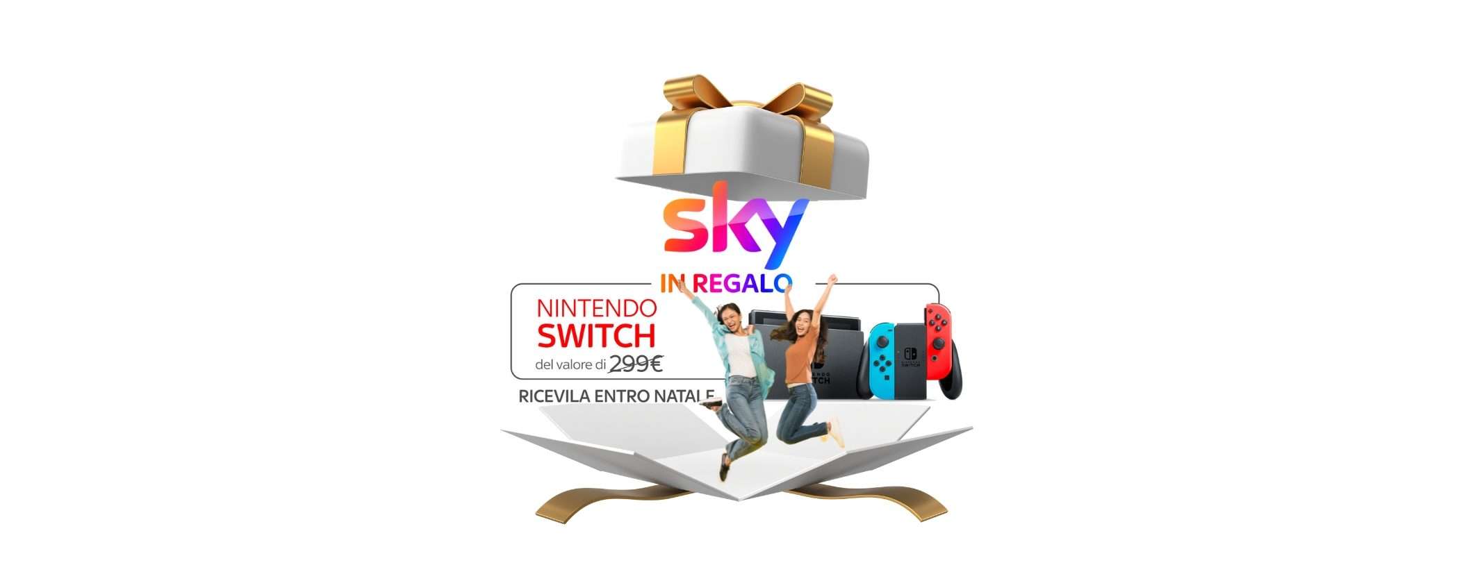 Sky TV + Sport ti REGALA una Nintendo Switch: approfittane ora Sky TV + Sport ti REGALA una Nintendo Switch: approfittane ora