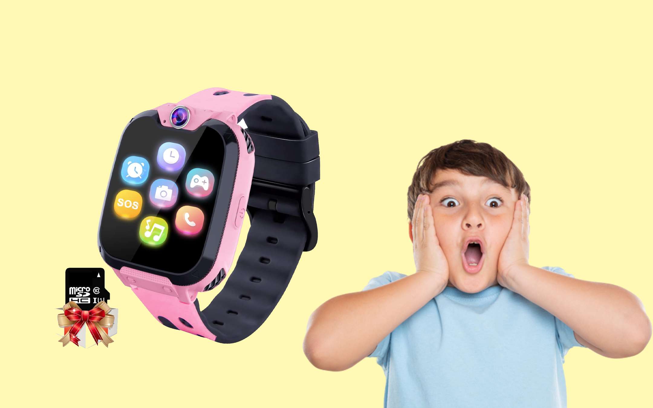 Smartwatch per bambini con fotocamera in sconto WOW del 39%
