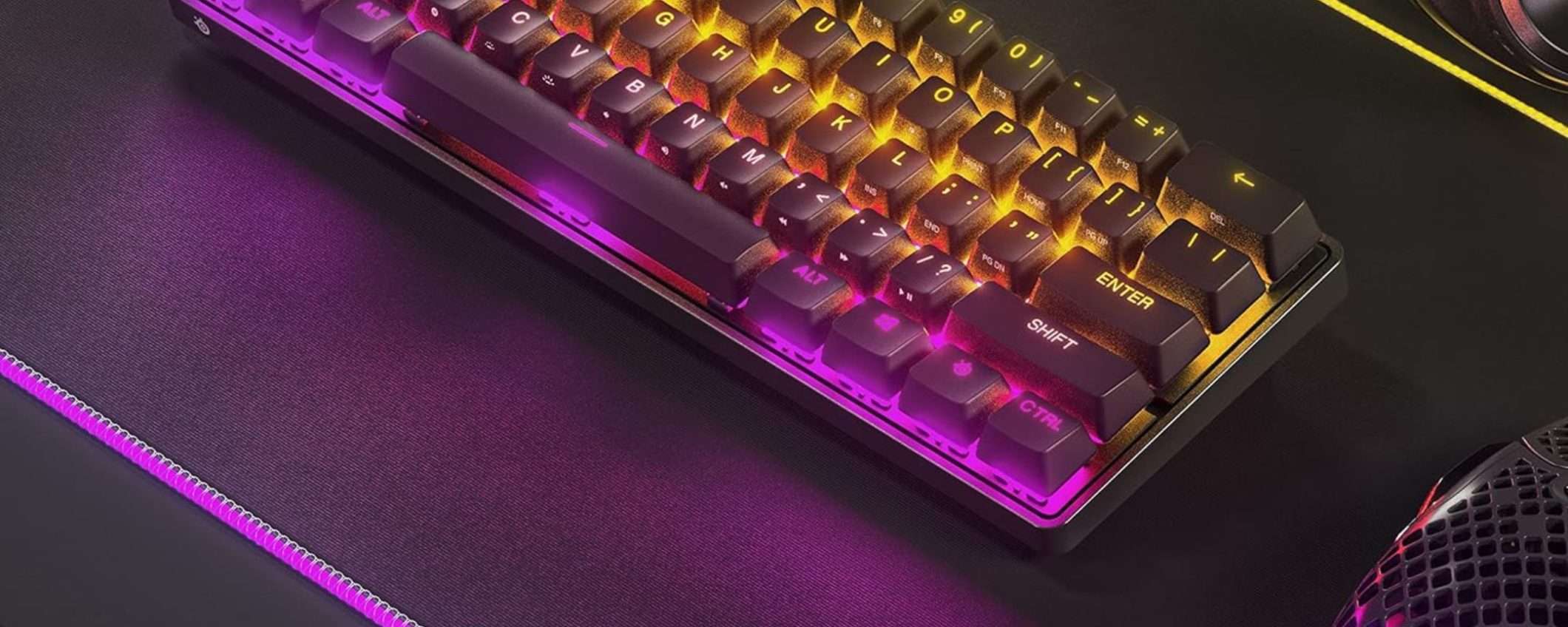 SteelSeries Apex 9 Mini, la tastiera da gaming COMPATTA, giù del 29% SteelSeries Apex 9 Mini, la tastiera da gaming COMPATTA, giù del 29%