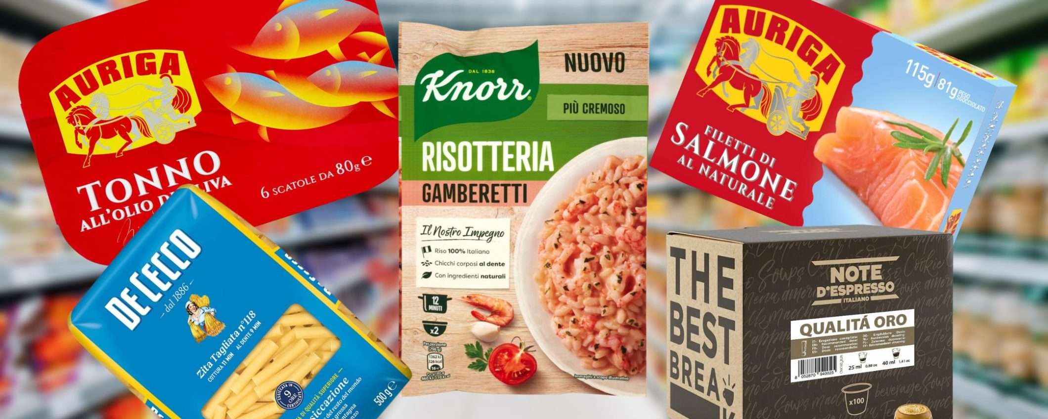 Pasta, olio, zucchero, tonno e altri su Amazon: spesa base SCONTATISSIMA