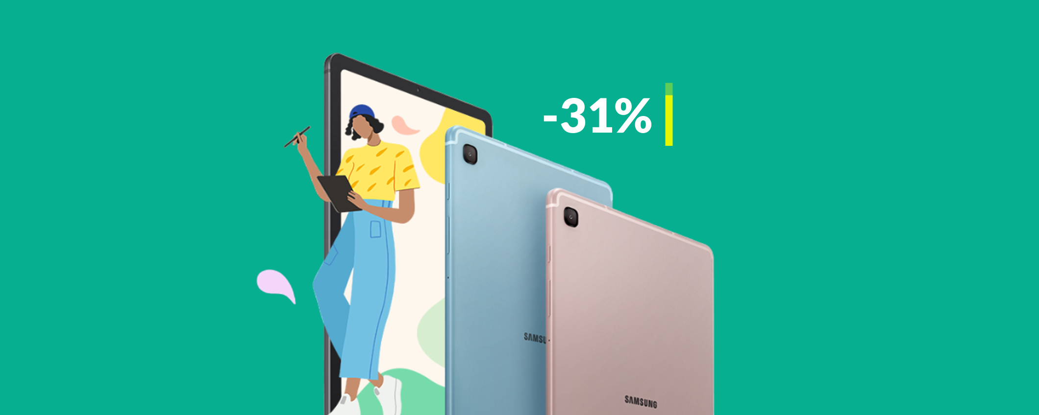 Tablet Samsung con S Pen: approfitta del MEGA SCONTO (-150€) Tablet Samsung con S Pen: approfitta del MEGA SCONTO (-150€)