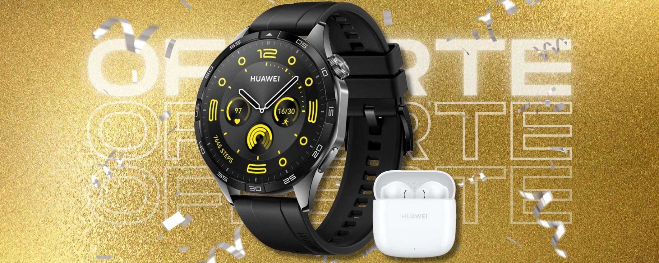 HUAWEI WATCH GT 4 è sia COACH che DOTTORE al polso (offerta lampo)