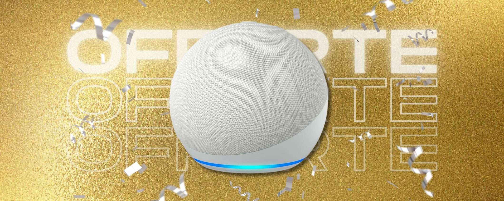 Echo Dot di 5ª generazione: il prezzo al MINIMO per un affare unico Echo Dot di 5ª generazione: il prezzo al MINIMO per un affare unico