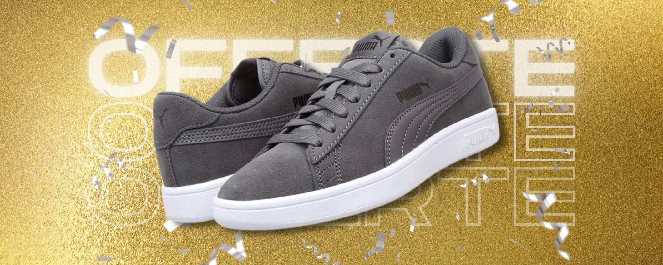 Scarpe PUMA a soli 23€, non hai un minuto da perdere: prezzo SHOCK Scarpe PUMA a soli 23€, non hai un minuto da perdere: prezzo SHOCK