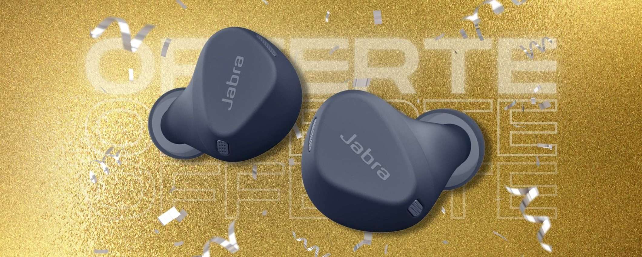 Jabra Elite 4 con prezzo in CADUTA libera, 4 microfoni SUPER