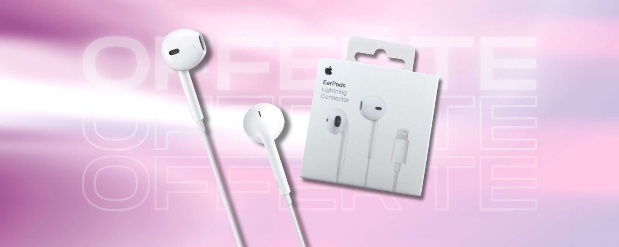 Apple EarPods immancabili se non riesci a dire ADDIO al cavo (14€) Apple EarPods immancabili se non riesci a dire ADDIO al cavo (14€)