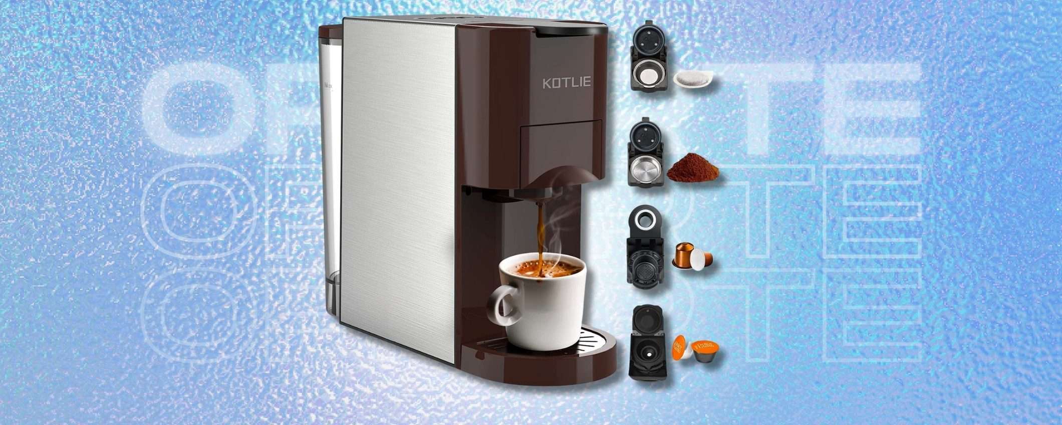 Macchina Caffè 4in1: usi qualsiasi formato, IMPERDIBILE e innovativa Macchina Caffè 4in1: usi qualsiasi formato, IMPERDIBILE e innovativa