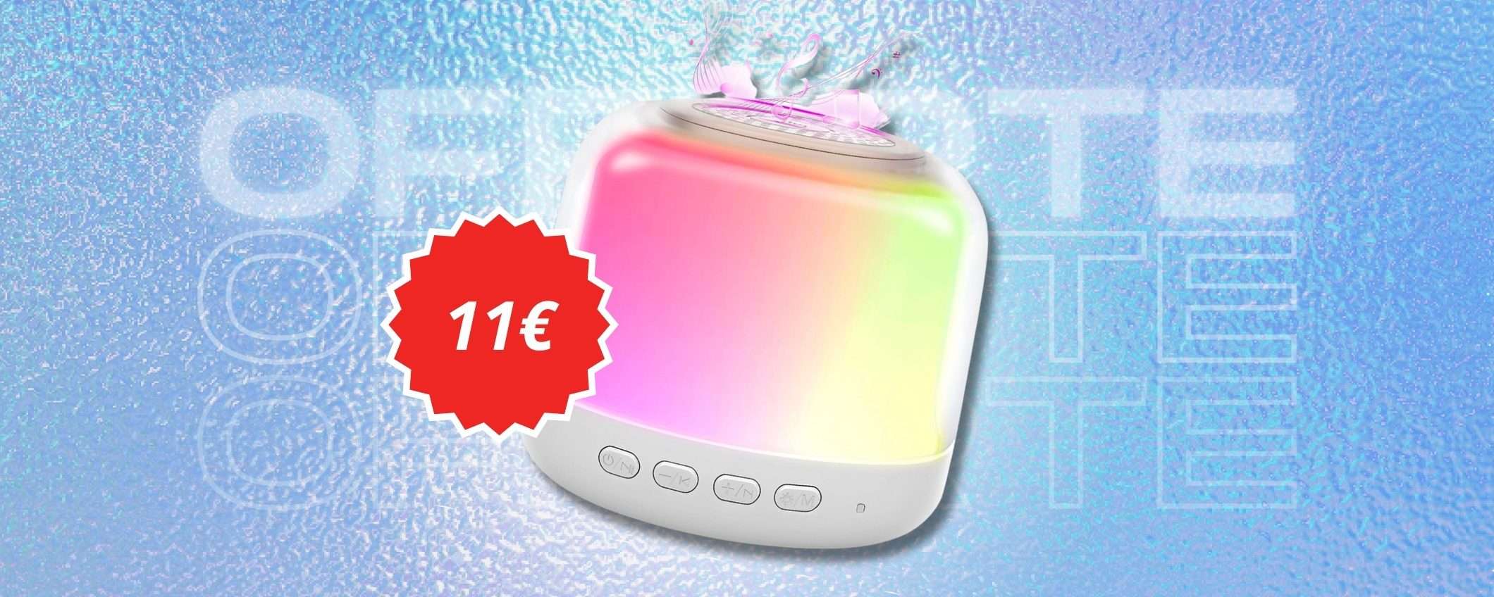 Lampada o cassa Bluetooth? Entrambe a un prezzo SPAZIALE (codice) Lampada o cassa Bluetooth? Entrambe a un prezzo SPAZIALE (codice)