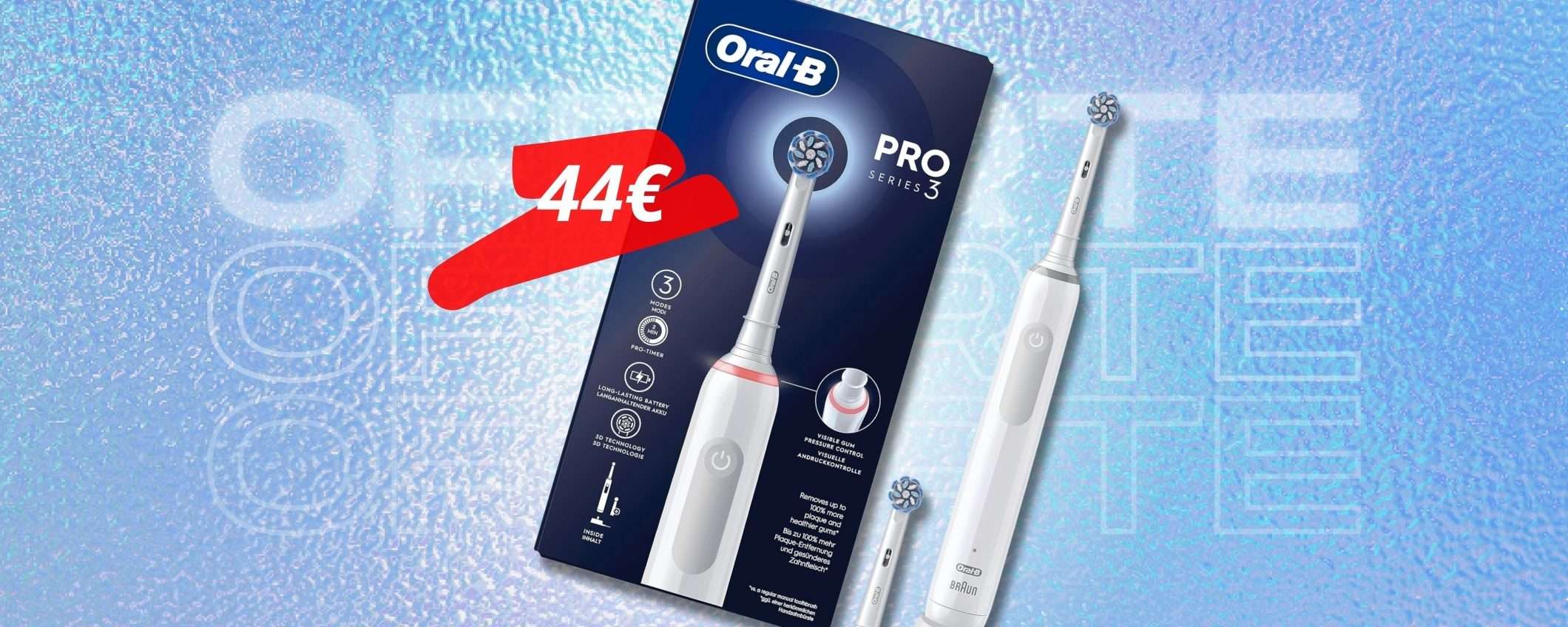 Oral-B per uno spazzolino elettrico A PROVA DI dentista (Amazon) Oral-B per uno spazzolino elettrico A PROVA DI dentista (Amazon)