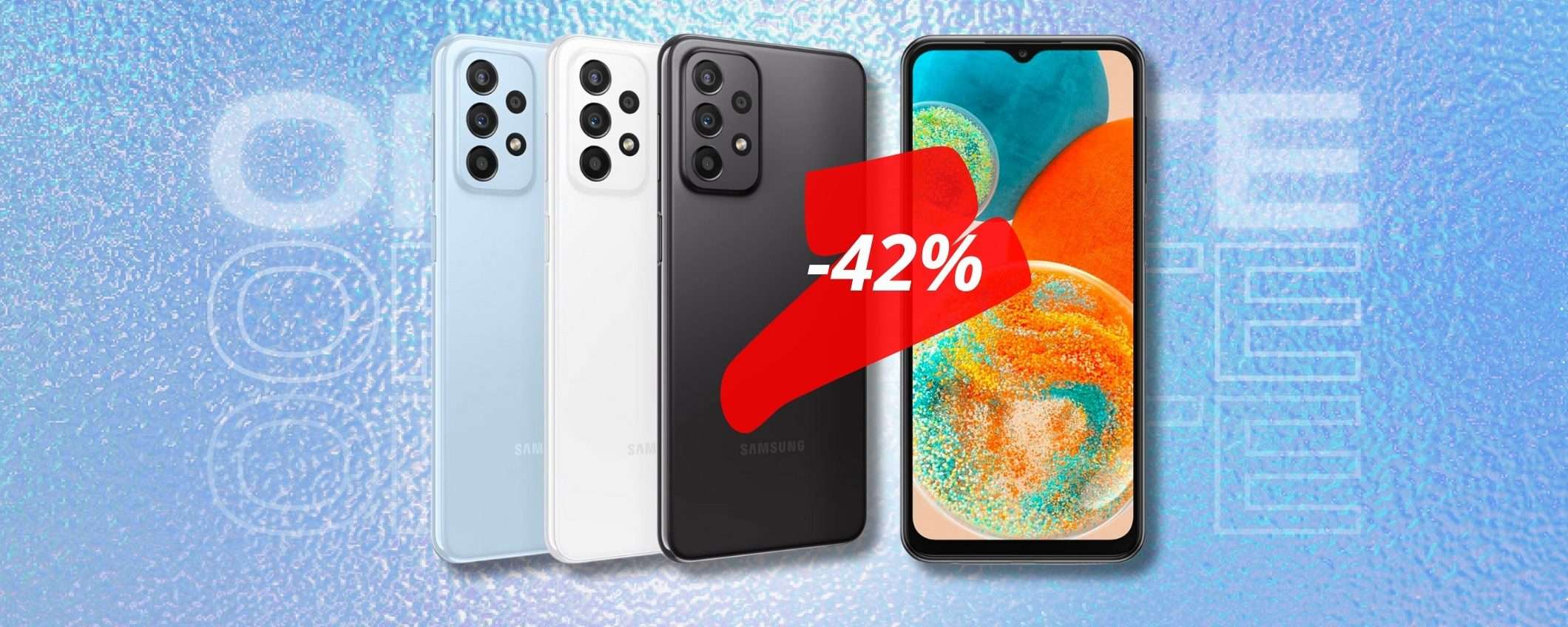 Su Samsung Galaxy A23 il prezzo DECLINA, smartphone 5G ottimo Su Samsung Galaxy A23 il prezzo DECLINA, smartphone 5G ottimo