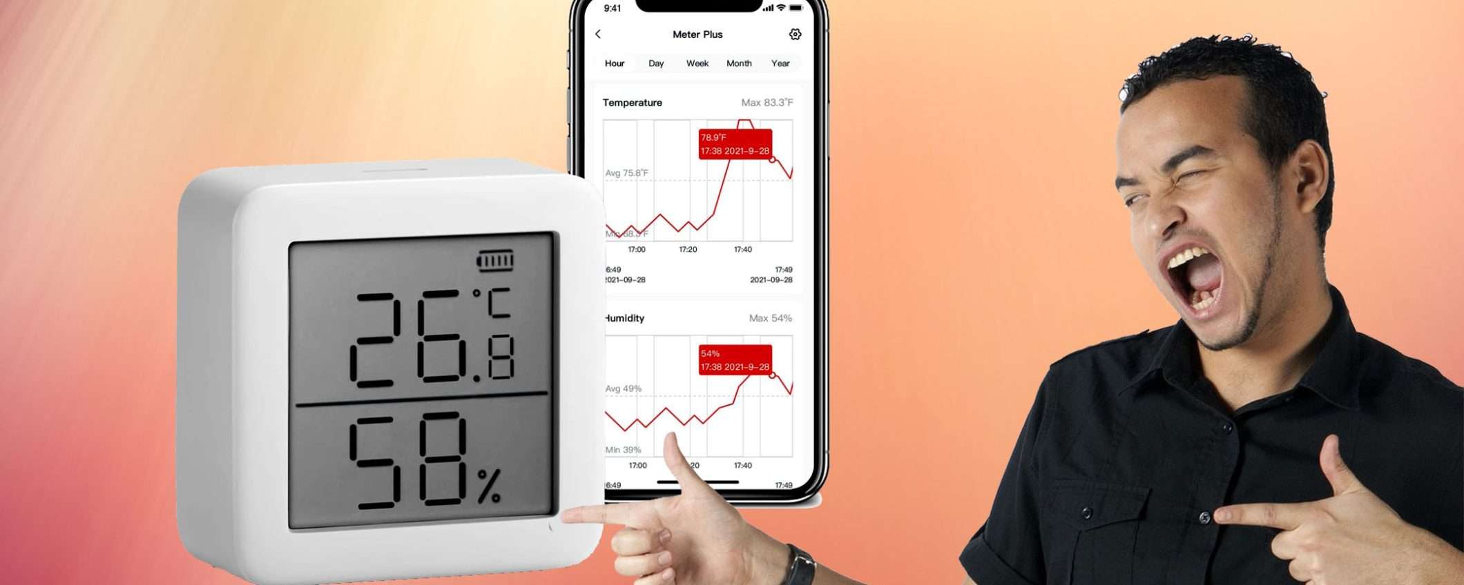 Termometro per ambienti digitale in sconto FOLLE: tuo a soli 13€ Termometro per ambienti digitale in sconto FOLLE: tuo a soli 13€