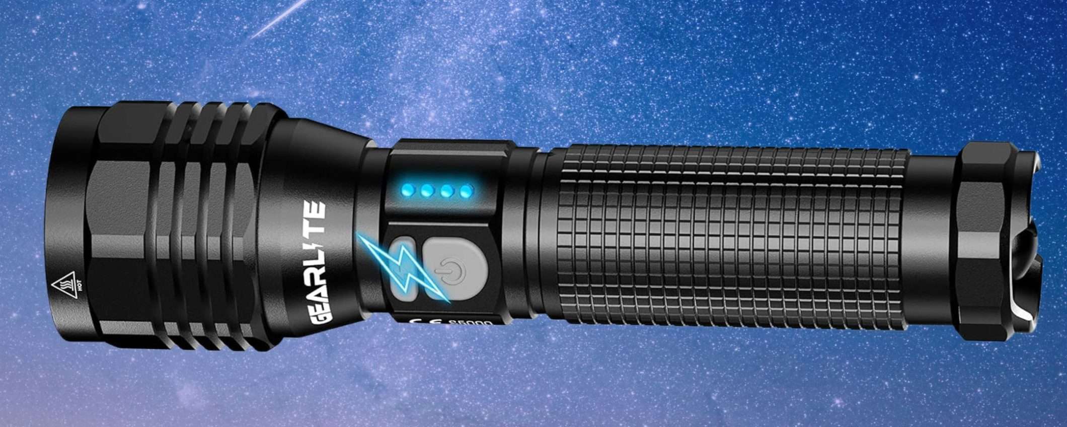 Torcia 10000 lumen IMPRESSIONANTE a prezzo SHOCK su Amazon (17€) Torcia 10000 lumen IMPRESSIONANTE a prezzo SHOCK su Amazon (17€)