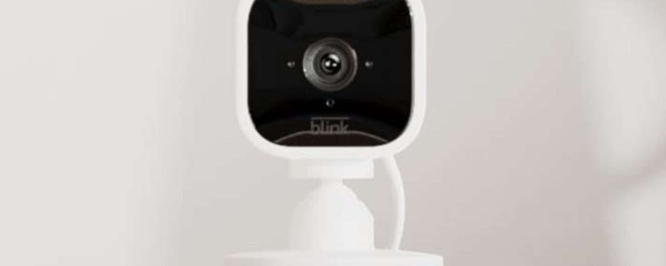 Blink Mini a 20€: videocamera di sicurezza PREMIUM a prezzo SHOCK Blink Mini a 20€: videocamera di sicurezza PREMIUM a prezzo SHOCK