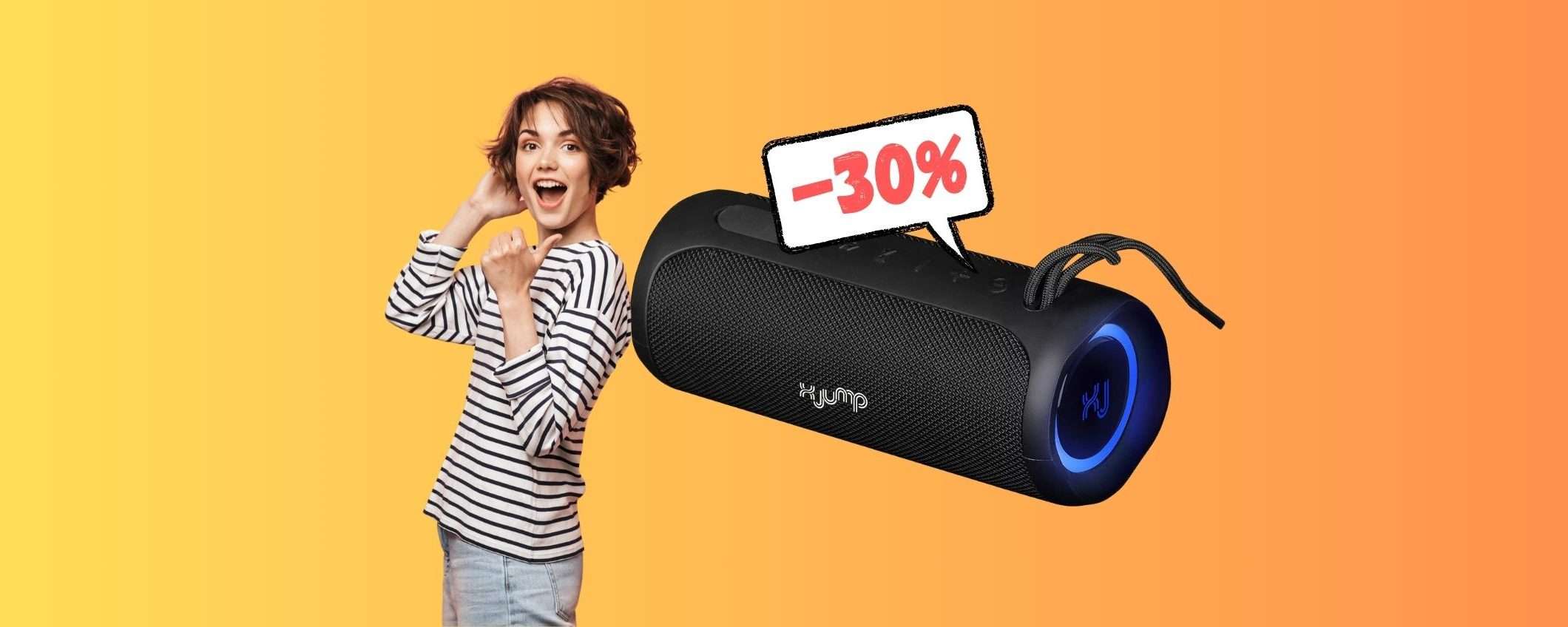 X JUMP XJ 100: ottima OFFERTA per la cassa Bluetooth portatile X JUMP XJ 100: ottima OFFERTA per la cassa Bluetooth portatile