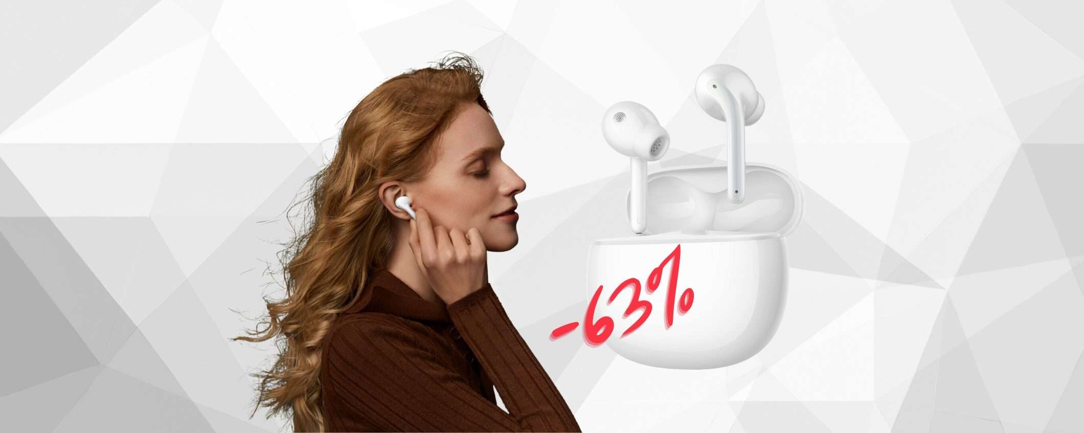 Xiaomi Buds 3: le splendide cuffiette wireless al 63% in MENO Xiaomi Buds 3: le splendide cuffiette wireless al 63% in MENO