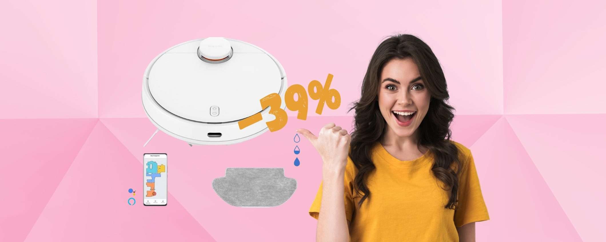Xiaomi Robot Vacuum S12 al MINIMO STORICO Amazon (-39%) Xiaomi Robot Vacuum S12 al MINIMO STORICO Amazon (-39%)