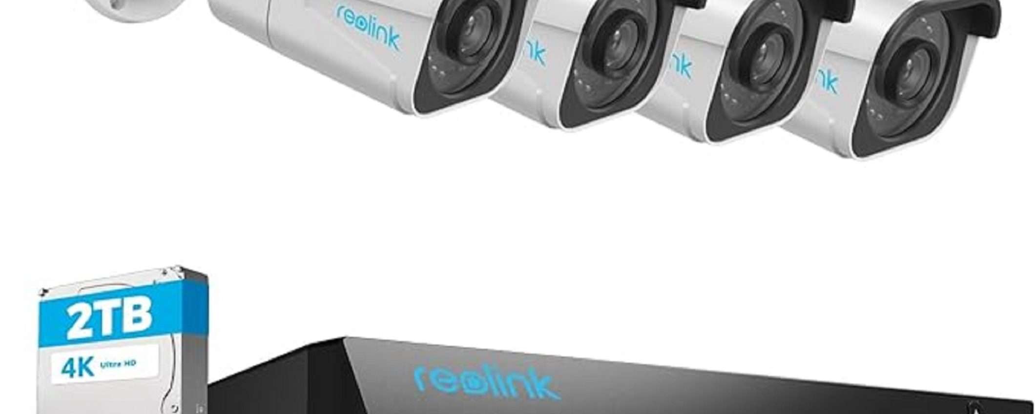 Reolink 4K PoE Kit Videosorveglianza da esterno in offerta ad un ottimo prezzo su Amazon Reolink 4K PoE Kit Videosorveglianza da esterno in offerta ad un ottimo prezzo su Amazon