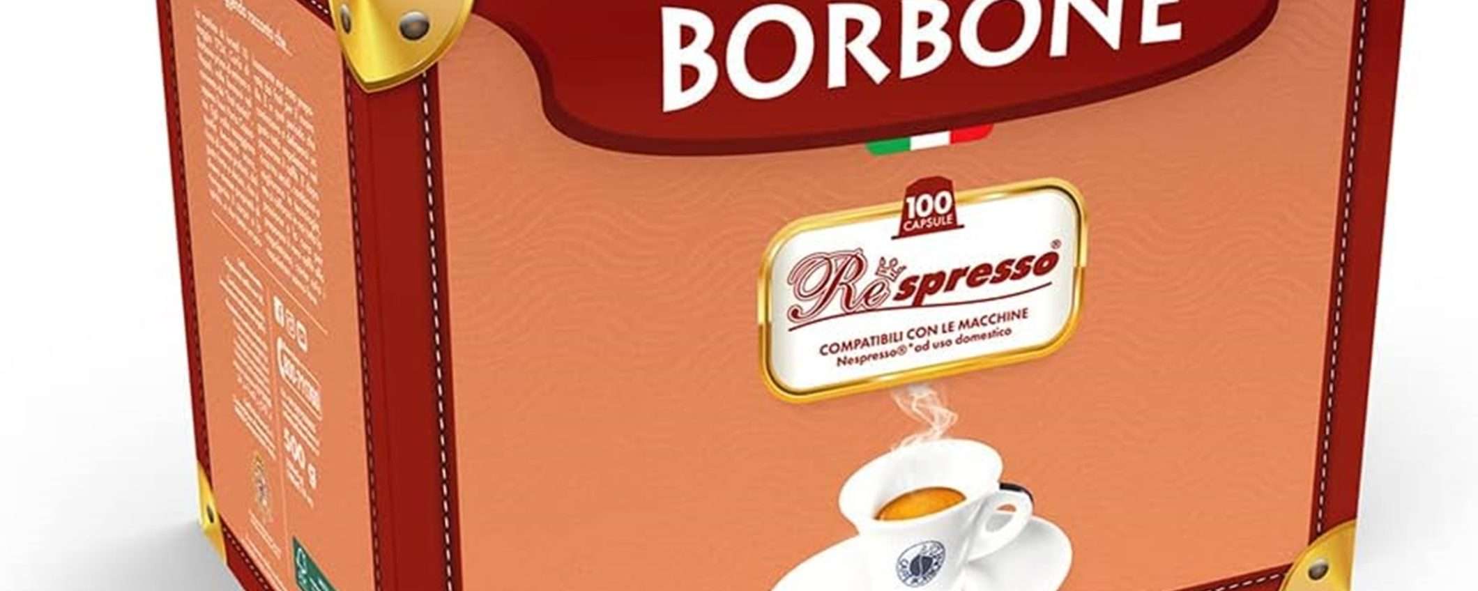 100 cialde caffè Borbone miscela Rossa per Nespresso a soli 15€ su Amazon! 100 cialde caffè Borbone miscela Rossa per Nespresso a soli 15€ su Amazon!