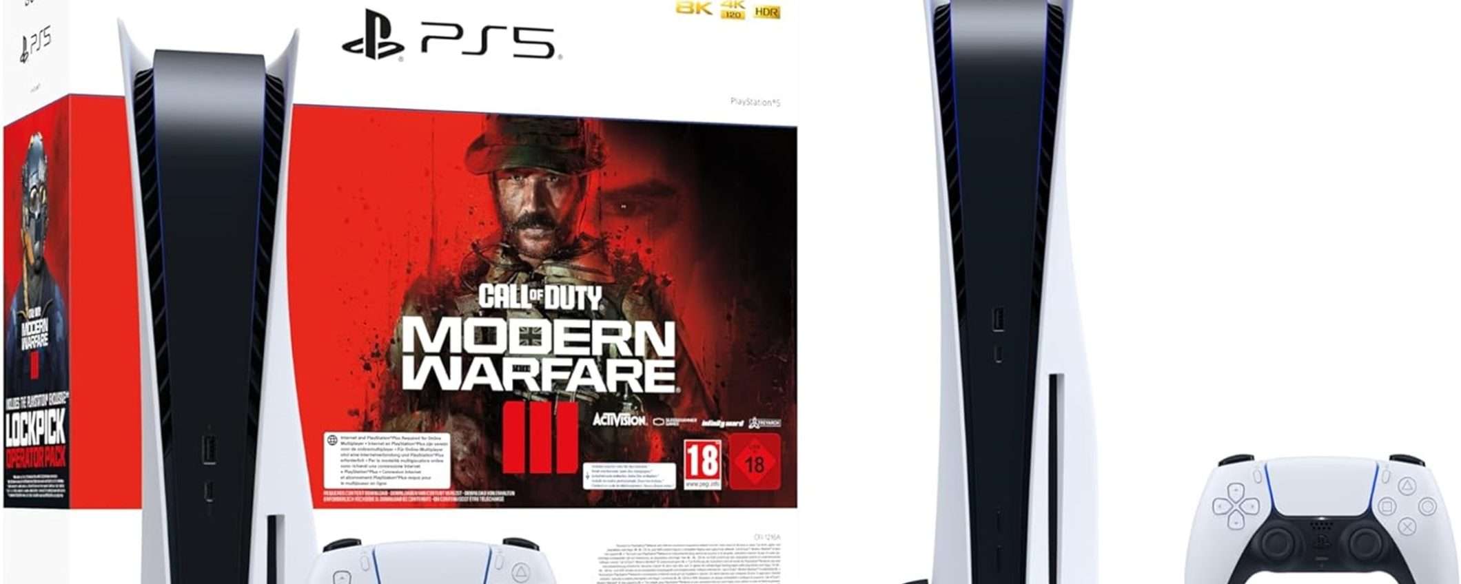 PlayStation 5 + CoD: Modern Warfare III: su Amazon potete preordinare il bundle a un prezzo ASSURDO! PlayStation 5 + CoD: Modern Warfare III: su Amazon potete preordinare il bundle a un prezzo ASSURDO!