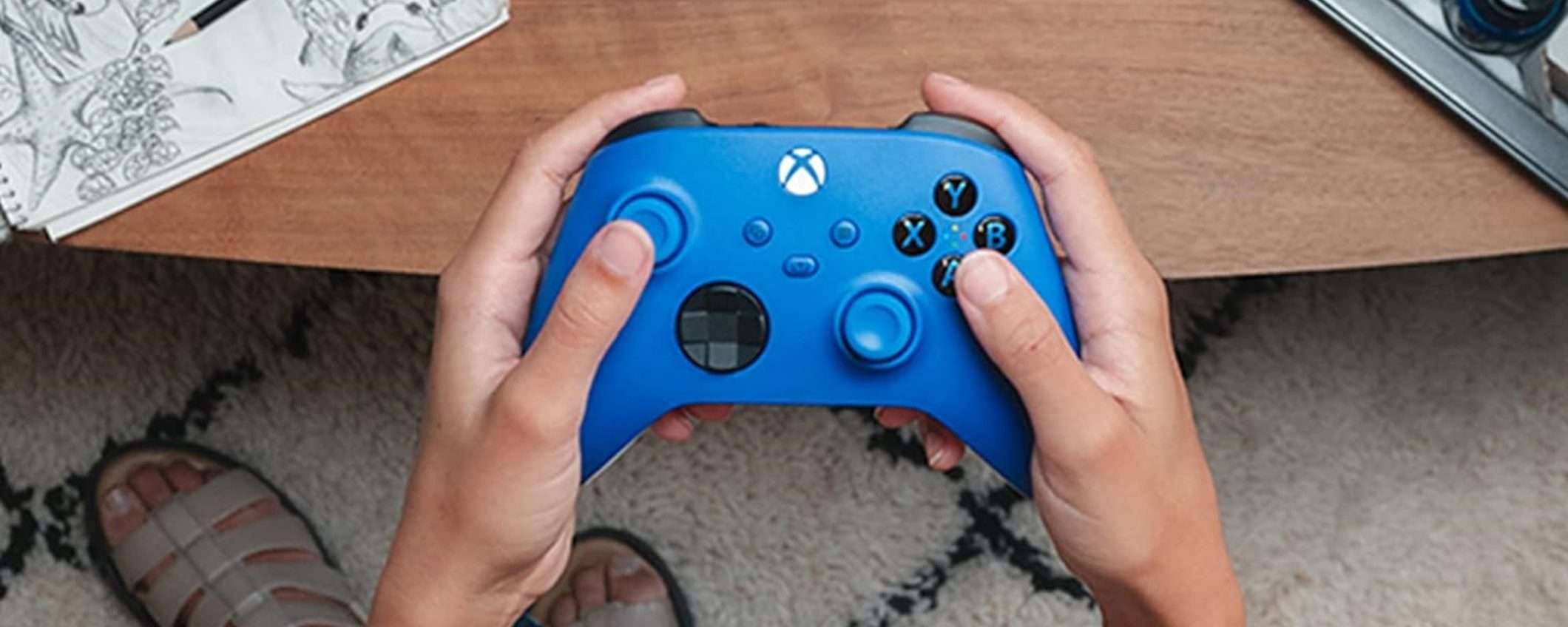 Controller Wireless Xbox: la colorazione Blu subisce un grande sconto su Amazon