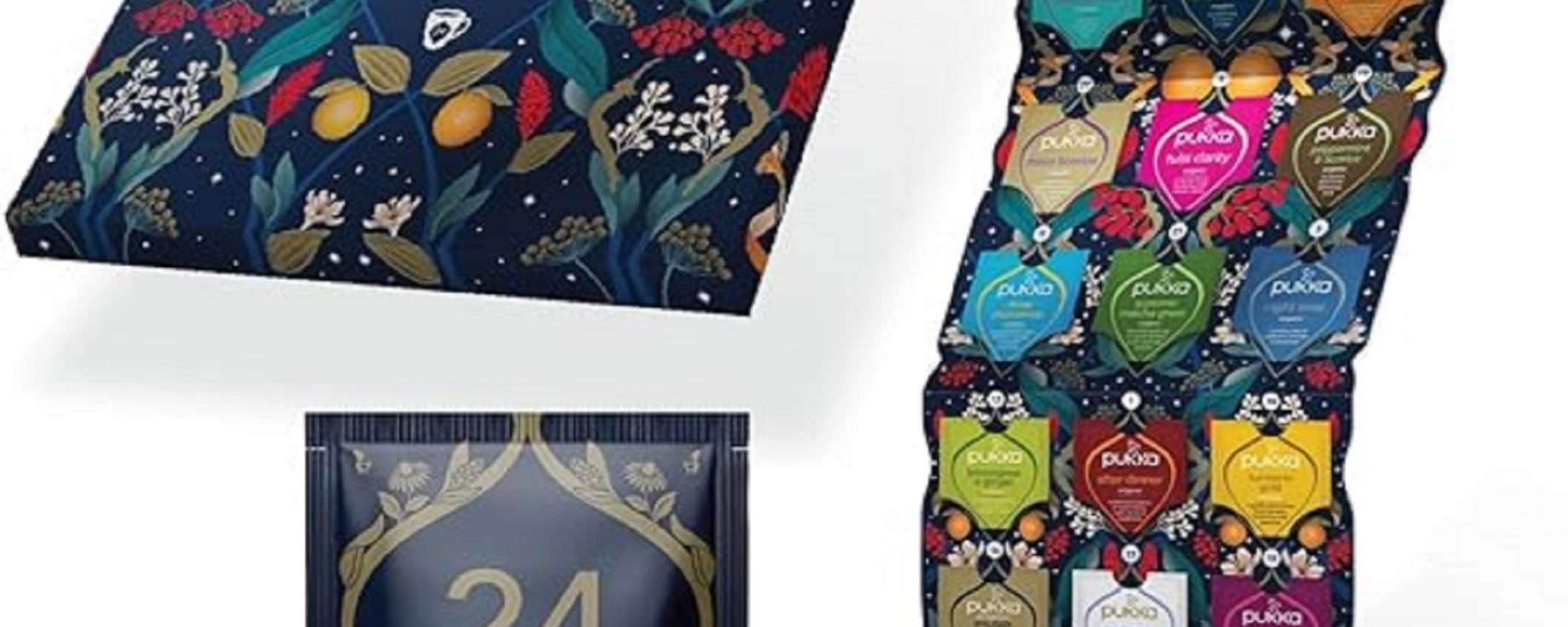 Calendario dell'Avvento Pukka: 24 tisane tutte da scoprire Calendario dell'Avvento Pukka: 24 tisane tutte da scoprire
